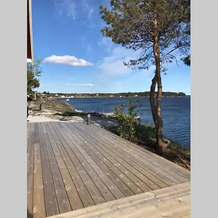 別荘 Hytte Helt Ved Sjoen, Brygge Og Fantastisk Utsikt